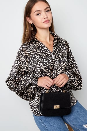 Bolso glamour - PU violeta h5 Imagen4